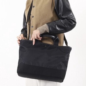 Tote Bag Cattle Leather Nylon COOCO