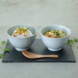 【SALE】波佐見焼　花ふわり お好み丼ペア　日本製