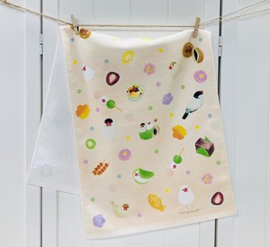 Gauze Handkerchief Japanese Sweets Face Towel