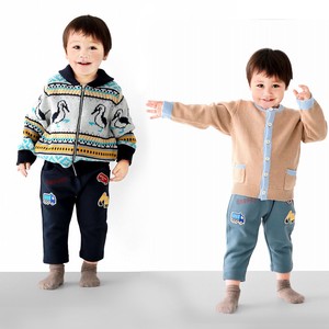 Kids' Full-Length Pant Pocket Patch 80 ~ 130cm