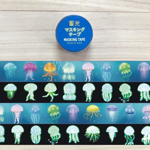 Washi Tape Jellyfish Phosphorescent Masking Tape
