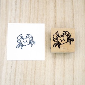 Stamp Crab Wood Stamp
