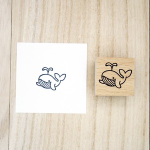 Stamp Whale Wood Stamp