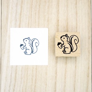 Stamp Wood Stamp Squirrel