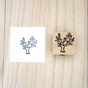 Stamp Coral Wood Stamp