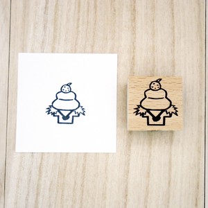 Stamp Kagamimochi Wood Stamp