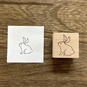 Stamp Chinese Zodiac Wood Stamp Rabbit