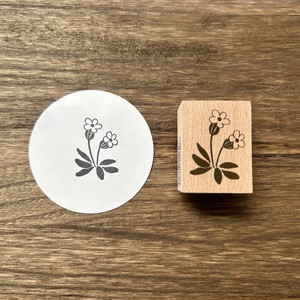Stamp Flower Wood Stamp Takanemantema