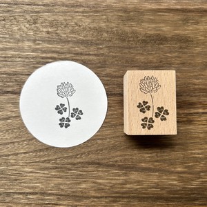 Stamp Flower Wood Stamp White Clover