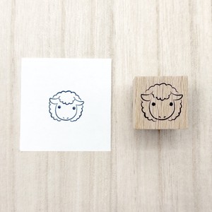 印章 羊 动物 木制印章