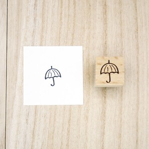 Stamp Wood Stamp Umbrellas