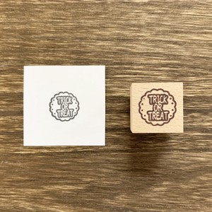 Stamp Wood Stamp Trick or Treat Halloween