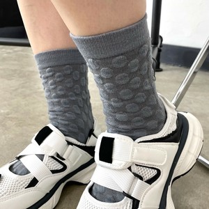 即納【定番商品】新色追加!!ポコポコカラーソックス　靴下　オールシーズン　ハイソックス　小物　春夏秋冬