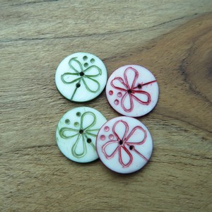 Button Buttons Set of 5