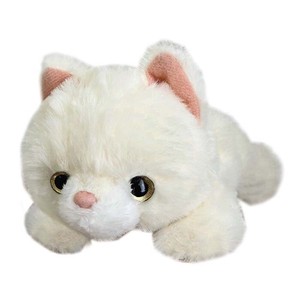 【Original Soft Toy】ネコのオチビちゃん　アイボリー　ぬいぐるみ　ねこ