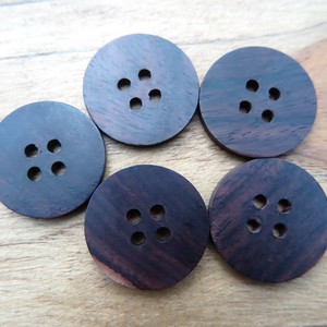Button Buttons 25mm Set of 5