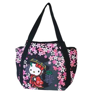 【トートバッグ】ハローキティ プリントバルーンバッグ さくらん
