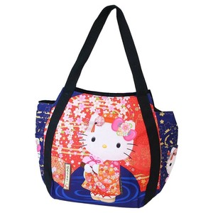 【トートバッグ】ハローキティ プリントバルーンバッグ 枝垂桜