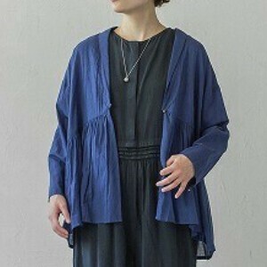 【2024春夏】<フェアトレード>カディショールカラーハオリ