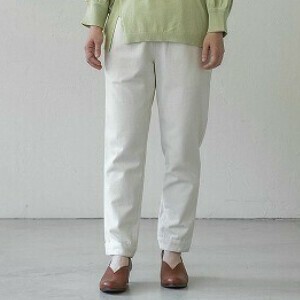 【2024春夏】<フェアトレード>シガレットパンツ