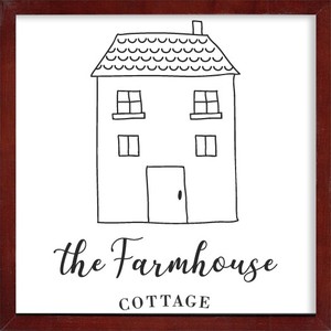 アートフレーム Sign frame The  Farmhouse