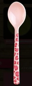 Spoon Series Animals Pink Small Leopard