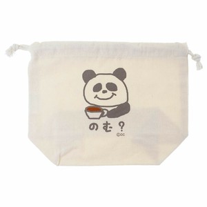 【巾着袋】きんちゃくポーチ のむ？