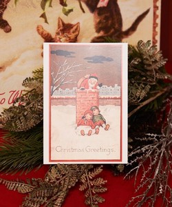 【欧州航路】チムニーサンタポストカード クリスマス