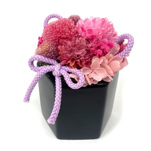 とまり ピンク 現代仏花 供花 お供え マム キク 菊 和風 ギフト プレゼント 小さい ミニ