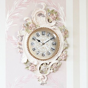 ★Spring fair★薔薇の掛け時計
