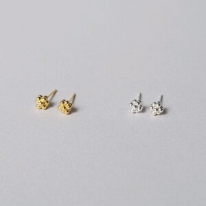 〔SV925〕バブルピアス（pierced earrings）