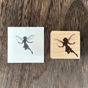 Stamp Wood Stamp Fairy