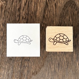 Stamp Turtle Wood Stamp