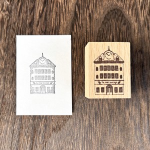 Stamp Apartments Wood Stamp
