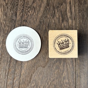 Stamp Crown Wood Stamp