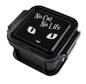 ランチボックス（S）　黒猫　【お弁当箱】【ピクニック】【保存容器】【食器】