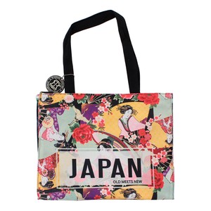 Tote Bag Flower Sakura M Japanese Pattern