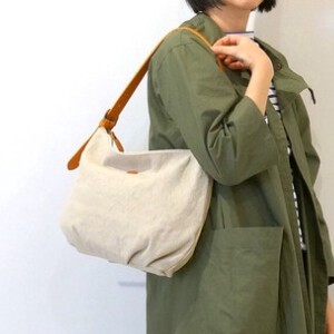 Shoulder Bag cotton Made in Japan