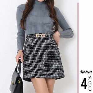 Skirt Mini Plaid A-Line