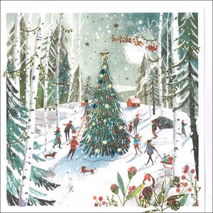 Greeting Card Christmas Message Card 2023 New