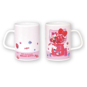 马克杯 Hello Kitty凯蒂猫 粉色 Sanrio三丽鸥 立即发货