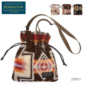 ペンドルトン【PENDLETON】BOA DRAW BAG バッグ ドローバッグ ネイティブ柄 ボア 巾着バッグ ショルダー