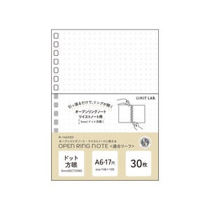 Notebook A6-size Grid