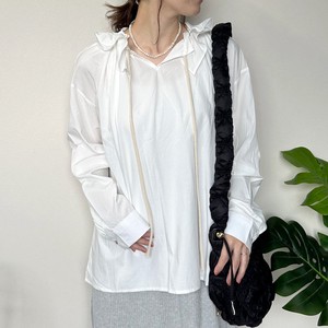 Button Shirt/Blouse Frilled Blouse 2023 New