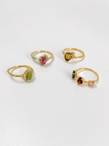 Gold-Based Ring Set of 4
