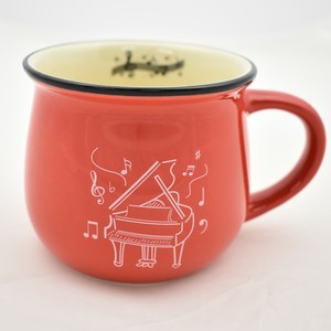 【期間限定PRICE】【音楽雑貨】ピアノデザインマグカップ