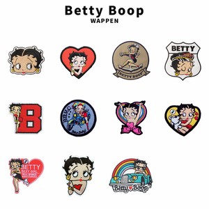 ベティちゃん ベティブープ Betty Boop ステッカー BBW-001 BBW-017 ワッペン アイロン圧着 手芸
