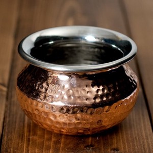 高級ハンディカダイ - インドの鍋【直径11cm】