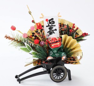 お正月【受注生産品】Japanese traditional New Year style for 2024  御所車 (小）