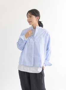 Button Shirt/Blouse Patchwork Cotton NEW 2024 Spring